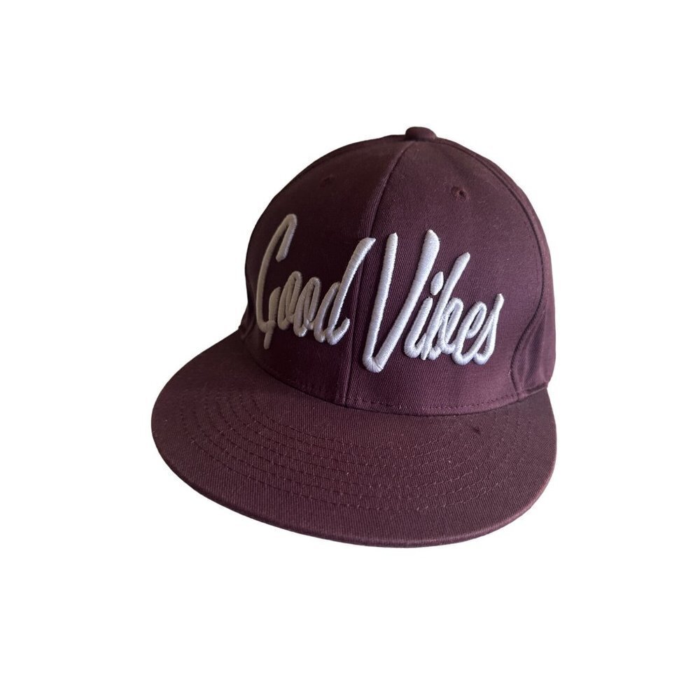 Carbon Elements Purple Good Vibes Hat Cap Adjustable